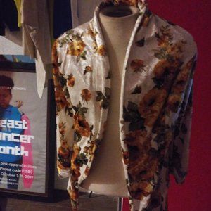 Floral Velvet Jacket